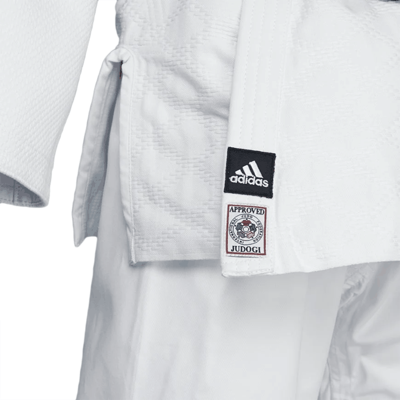 Judogi IJF New Champion III Blanco Adidas-8