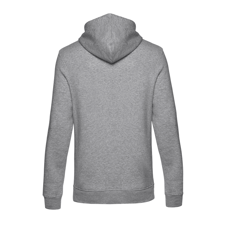 Polerón Hooded Premium 100% Algodón Orgánico Gris B&C-1