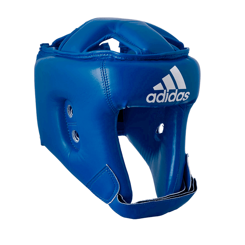 Cabezal Casco Protector Boxeo Kickboxing Azul Adidas-0