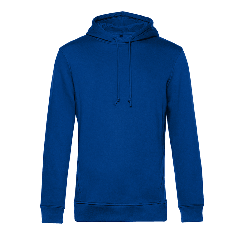 Polerón Hooded Premium 100% Algodón Orgánico Royal B&C-0