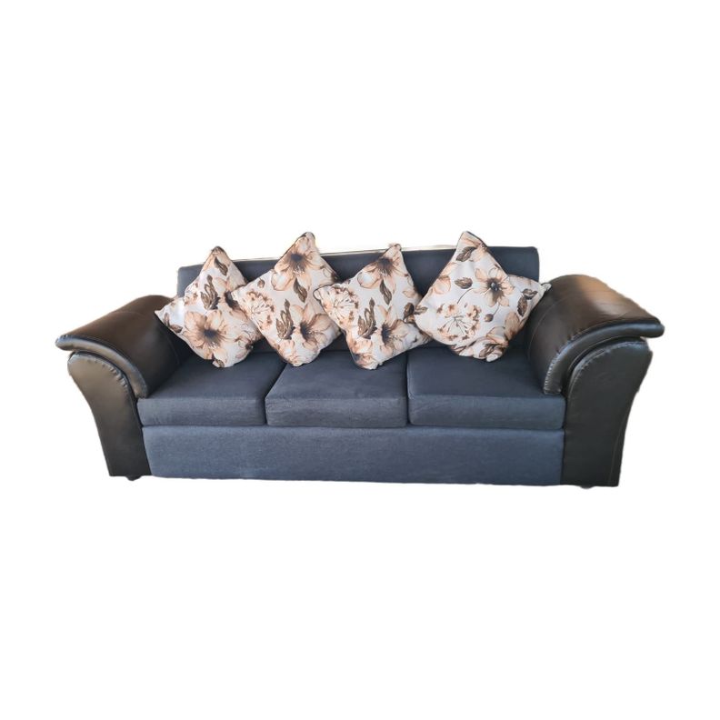 Juego de living New Real 3 1 1 gris-1