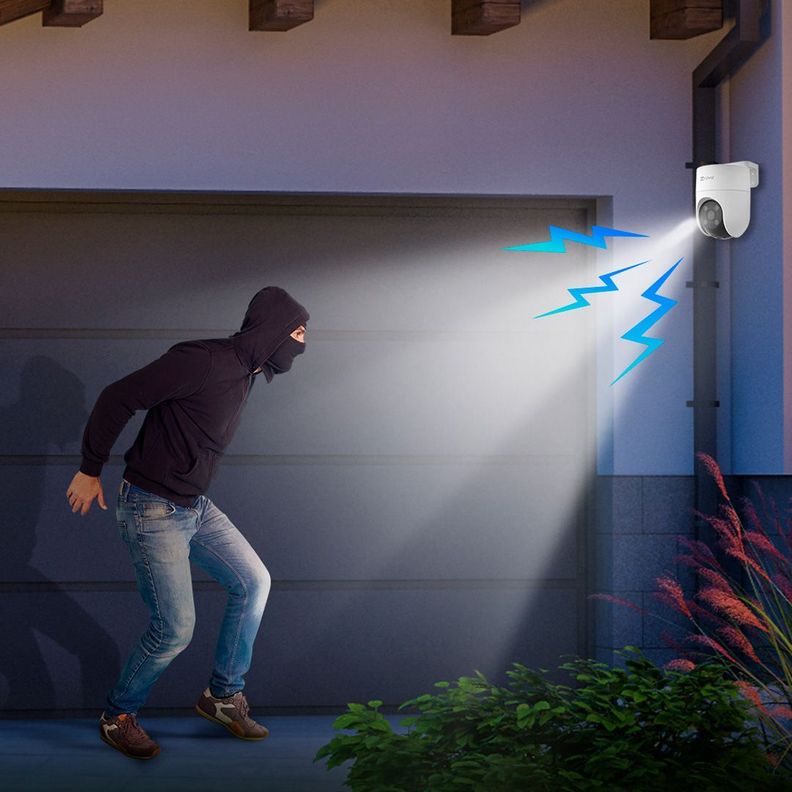 CÁMARA SEGURIDAD EXTERIOR FULLHD H8C EZVIZ WIFI GIRO 360°-1