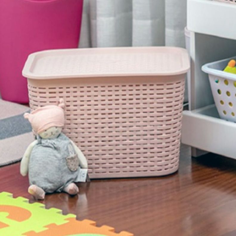 Canastilla Canasta Organizadora Multiusos Rattan 22 Litros-1