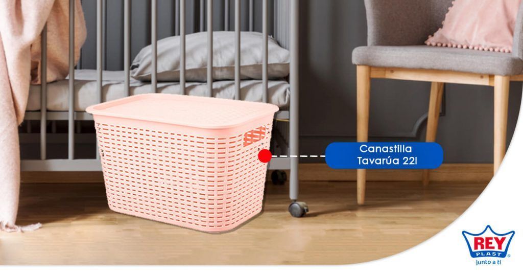 Canastilla Canasta Organizadora Multiusos Rattan 22 Litros-2