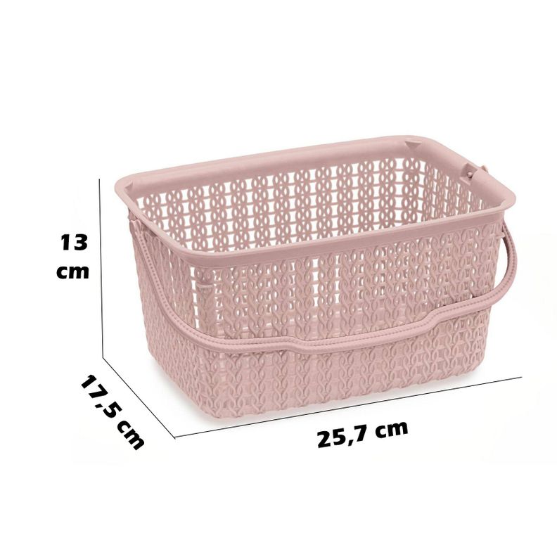 Canastilla Canasta Organizadora Multiusos Khipu 3.8 Litros-2