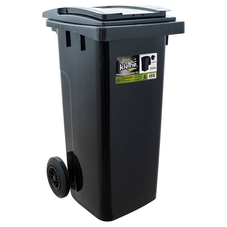 Basurero Papelero Contenedor Industrial 120 Litros Con Tapa-0