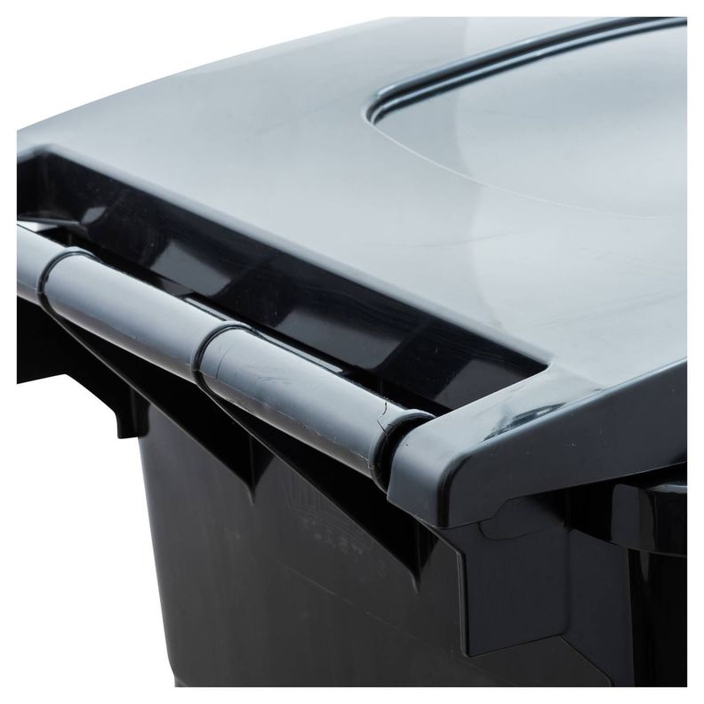 Basurero Papelero Contenedor Industrial 120 Litros Con Tapa-7