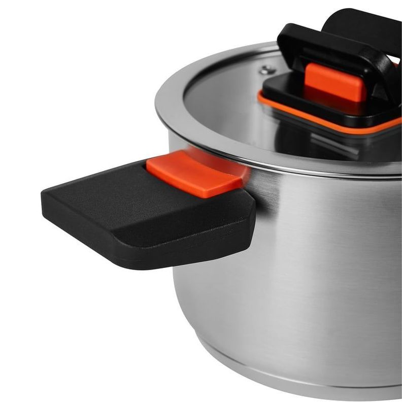 Batería Ollas De Cocina Vitta Spazio 6 Piezas Con Asas Plegables-3