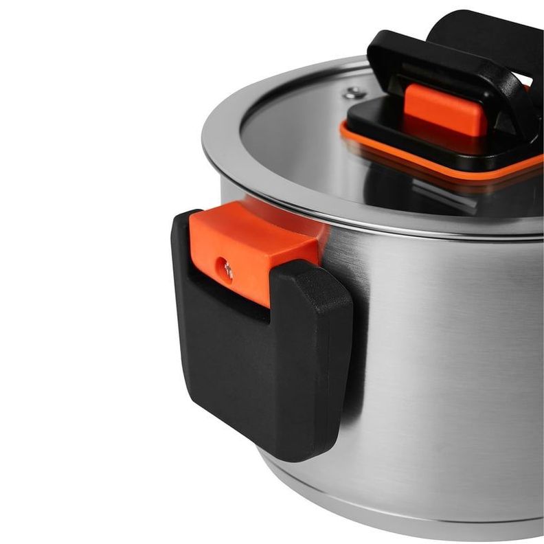 Batería Ollas De Cocina Vitta Spazio 6 Piezas Con Asas Plegables-4