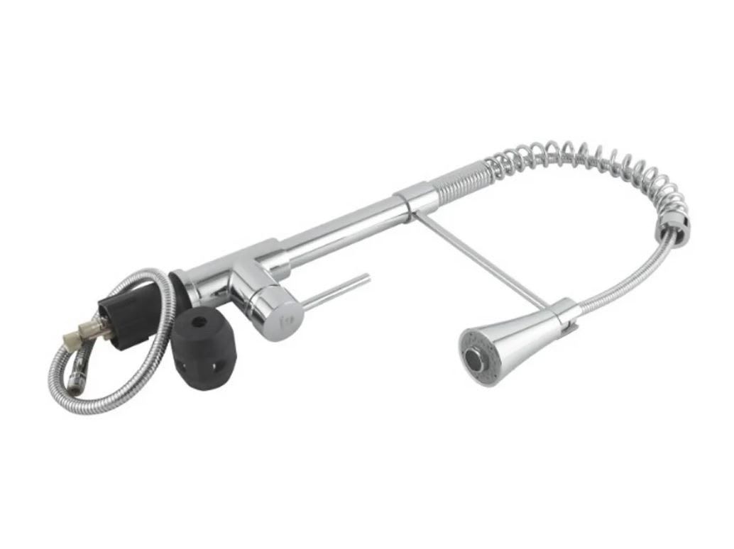 Llave Monomando Lavaplatos Vertical Profesional Taumm-1