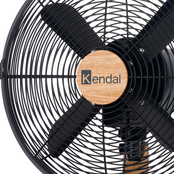 Ventilador De Mesa 12 Pulgadas Kendal Kzf-1214d Metal Madera-5