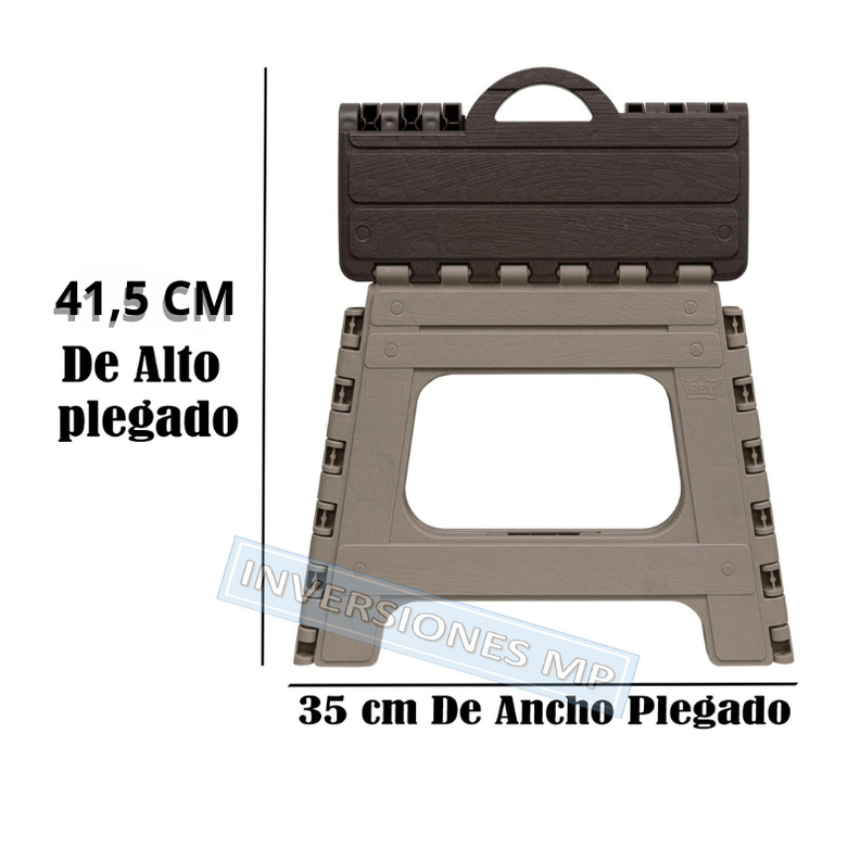 Banquito  Banca Taburete Piso Plegable Portatil-3