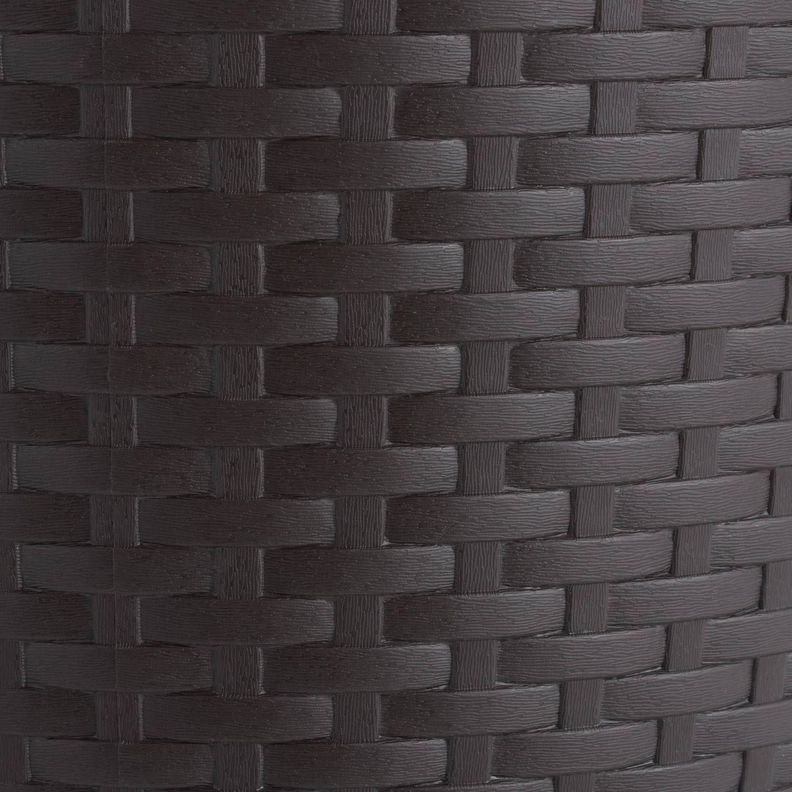  Molde Maceta Macetero Circular Plastico Ratan-2
