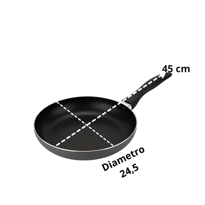 Bateria Ollas Cocina 6 Piezas Aluminio Gourmet Fantuzzi-6