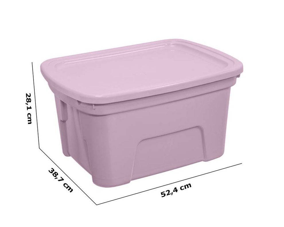 Caja Organizadora Almacenamiento Megaforte 38 Lts-1