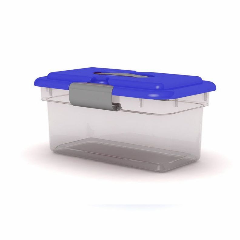 Caja Organizadora Transparente Multiusos 6 Lts Kitty Kendy-0