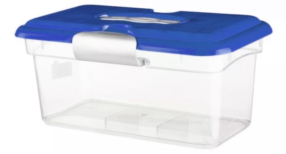 Caja Organizadora Transparente Multiusos 6 Lts Kitty Kendy-3