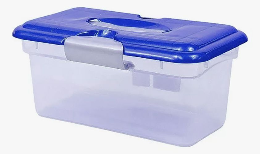 Caja Organizadora Transparente Multiusos 6 Lts Kitty Kendy-4