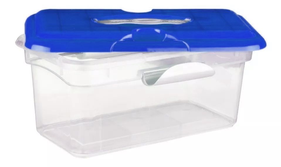 Caja Organizadora Transparente Multiusos 6 Lts Kitty Kendy-6