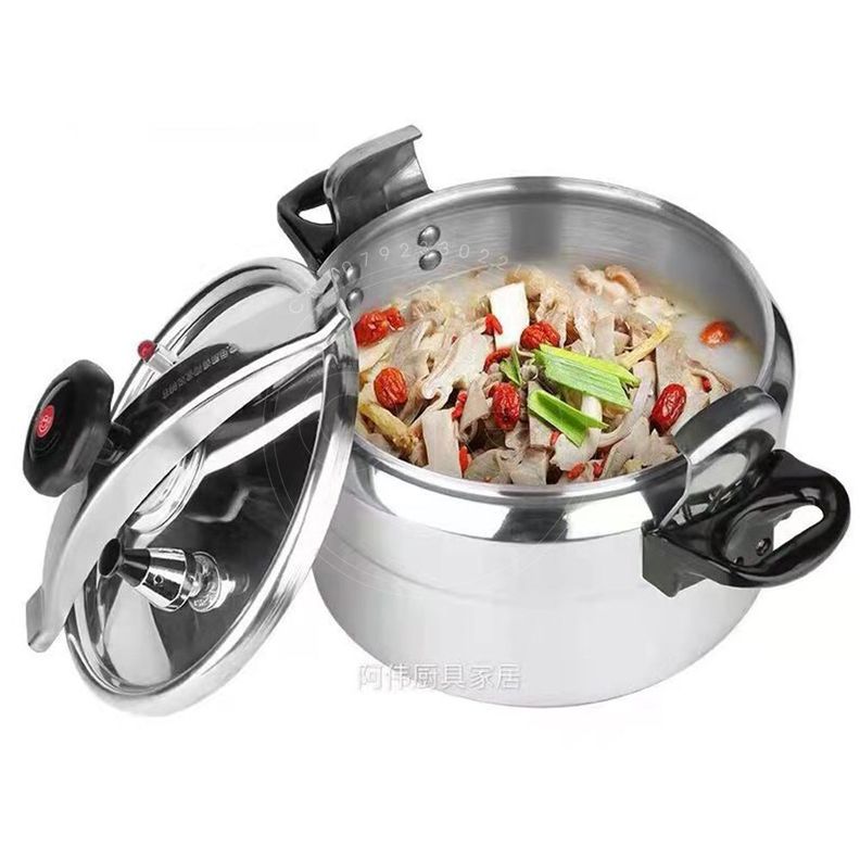 Olla A Presión Aluminio Comprezzo 6 Litros Fantuzzi-4