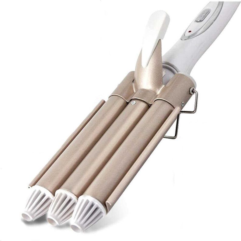 Ondulador Rizador De Pelo Profesional Triple-0
