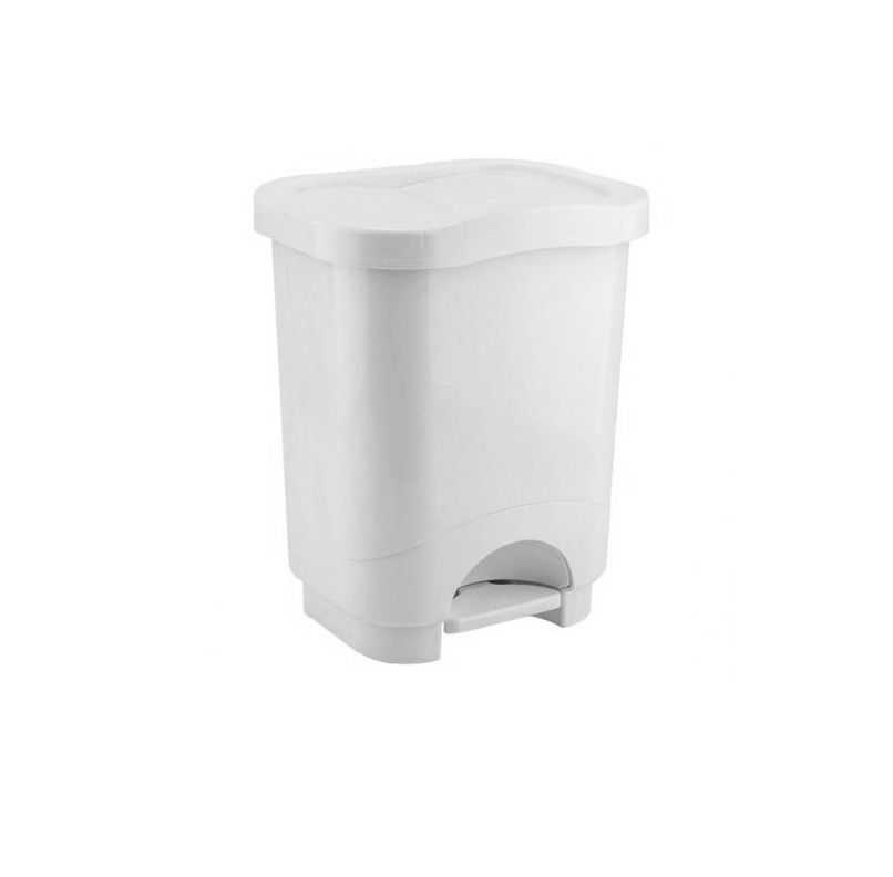Basurero De Pedal Modelo Danubio 19 Litros-0