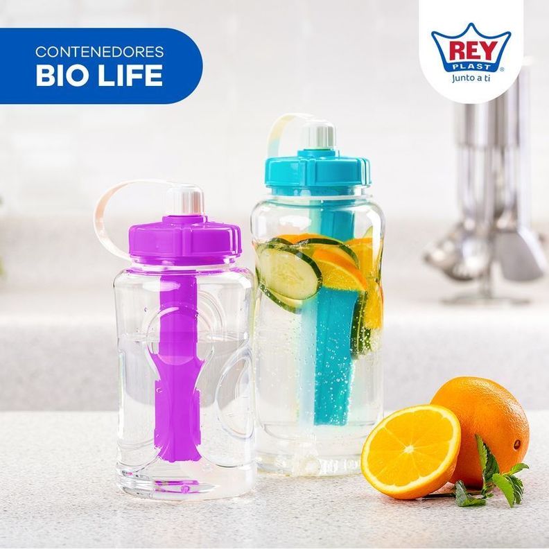 Botella Pote Contenedor Envase  De Agua Deportiva  2l-1