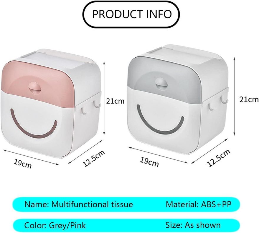 Porta Papel Higiénico Dispensador De Confort/toallas Moderno-3