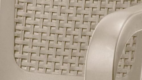 Silla Comedor Terraza Camping Rattan Apoyabrazos-1