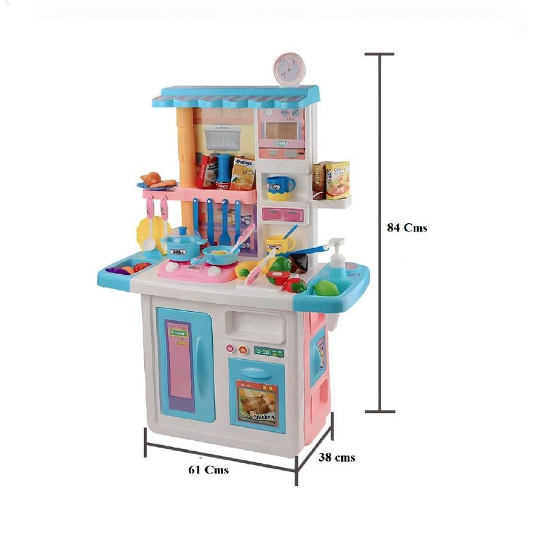 Cocina infantil y didactica con luz y sonido.-2