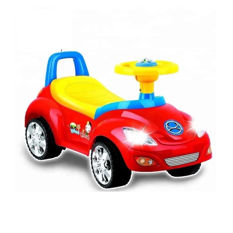 Correpasillo auto andador luz música y asiento tipo baúl-0