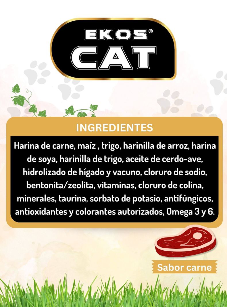 Alimento Ekos Cat 16kg-3