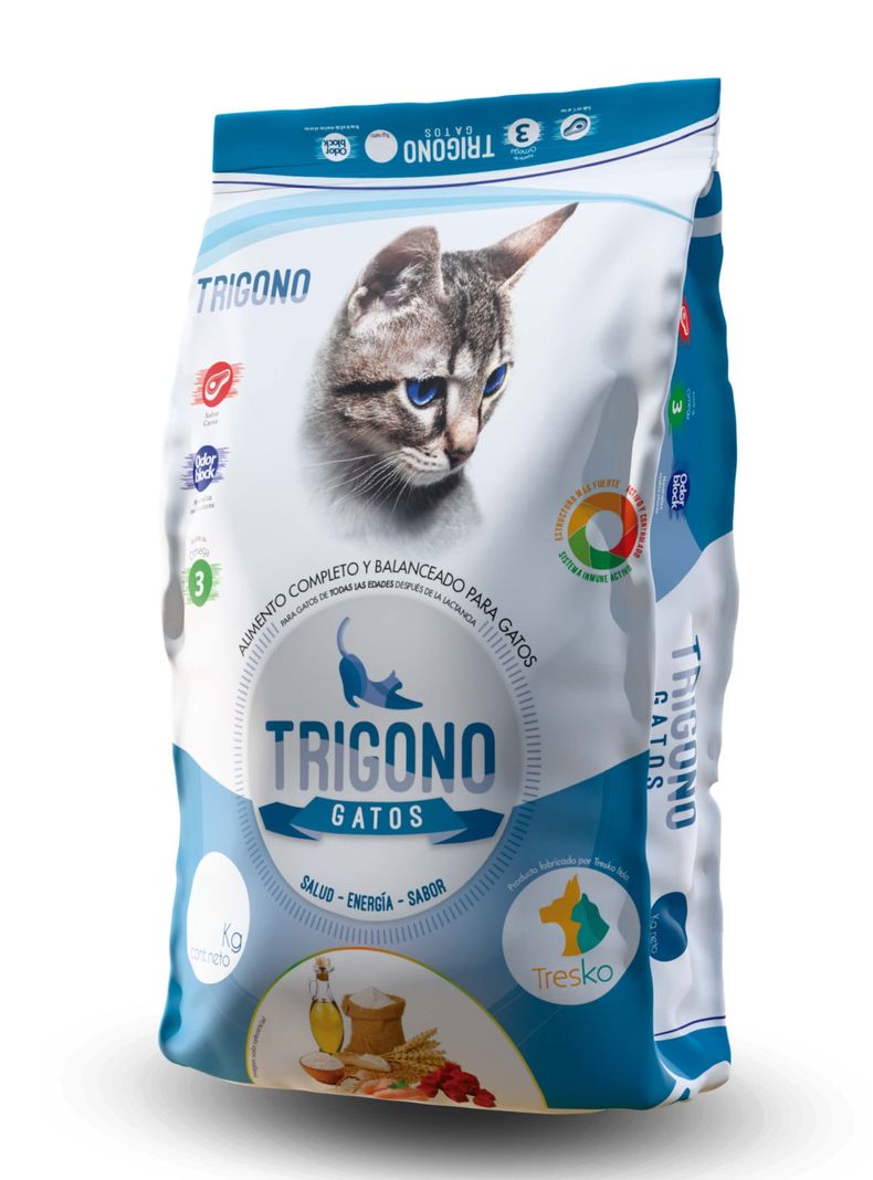Alimento Trigono Gatos 10Kg-0