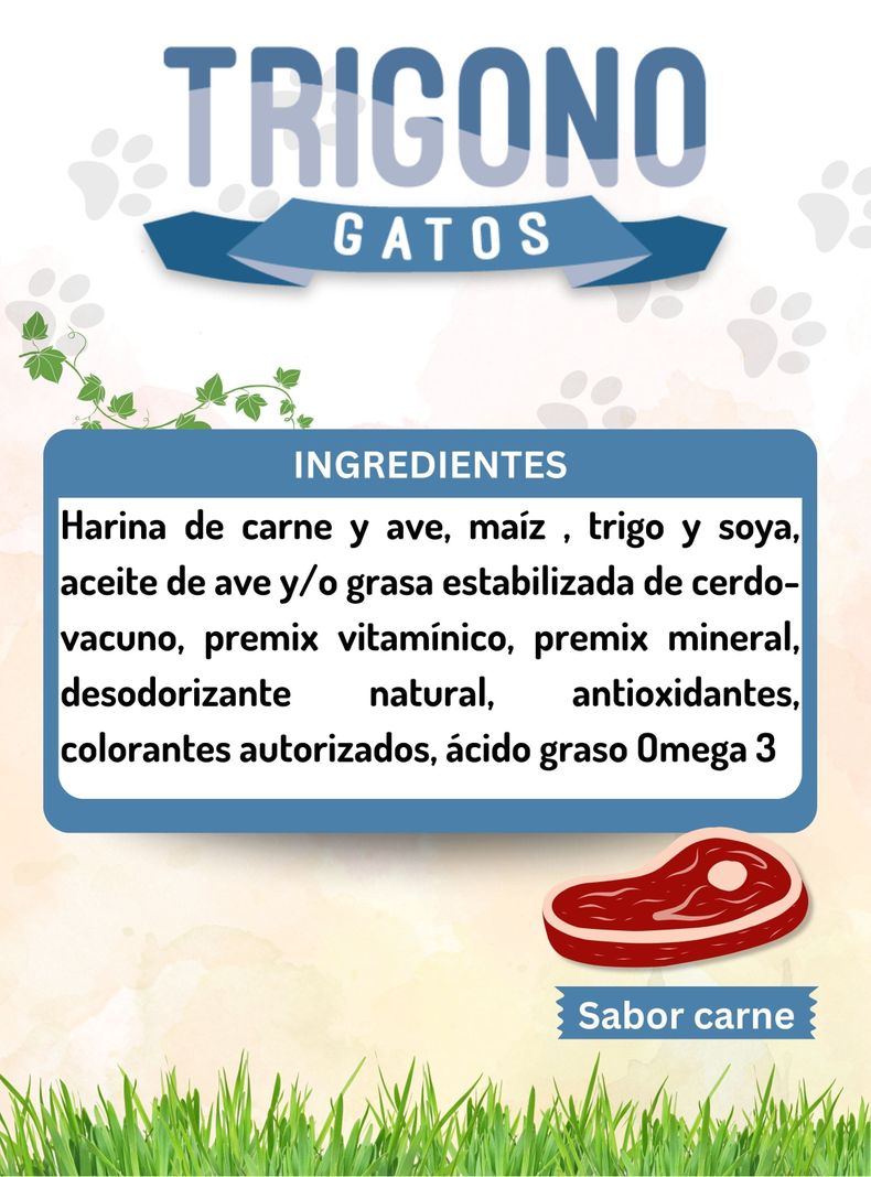 Alimento Trigono Gatos 10Kg-3