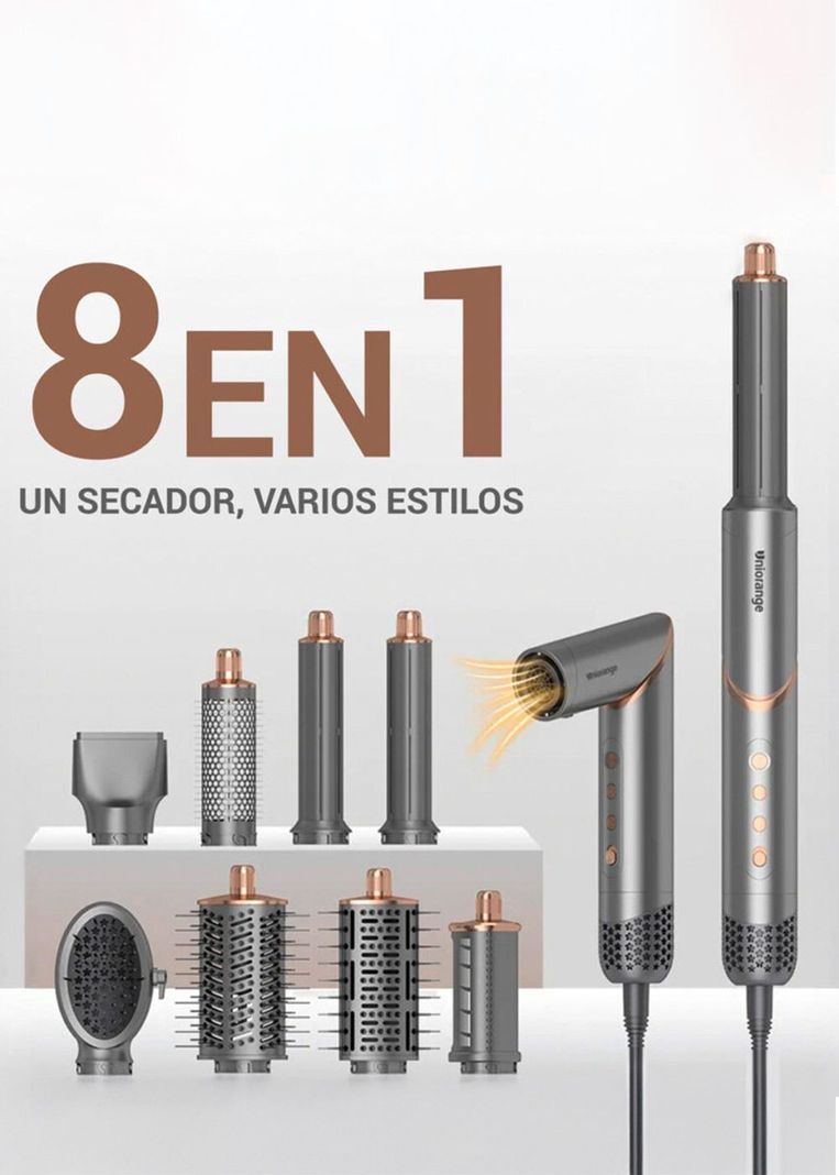 Secador de Pelo Multistyler 8 en 1 - M8-1