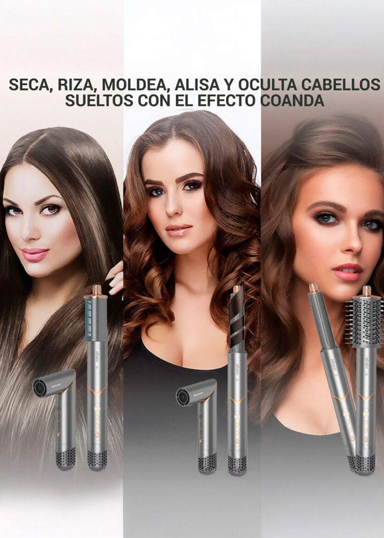 Secador de Pelo Multistyler 8 en 1 - M8-5