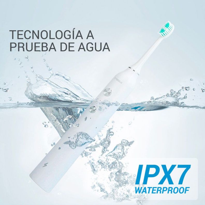 Cepillo Eléctrico Ultrasónico Recargable T100-2