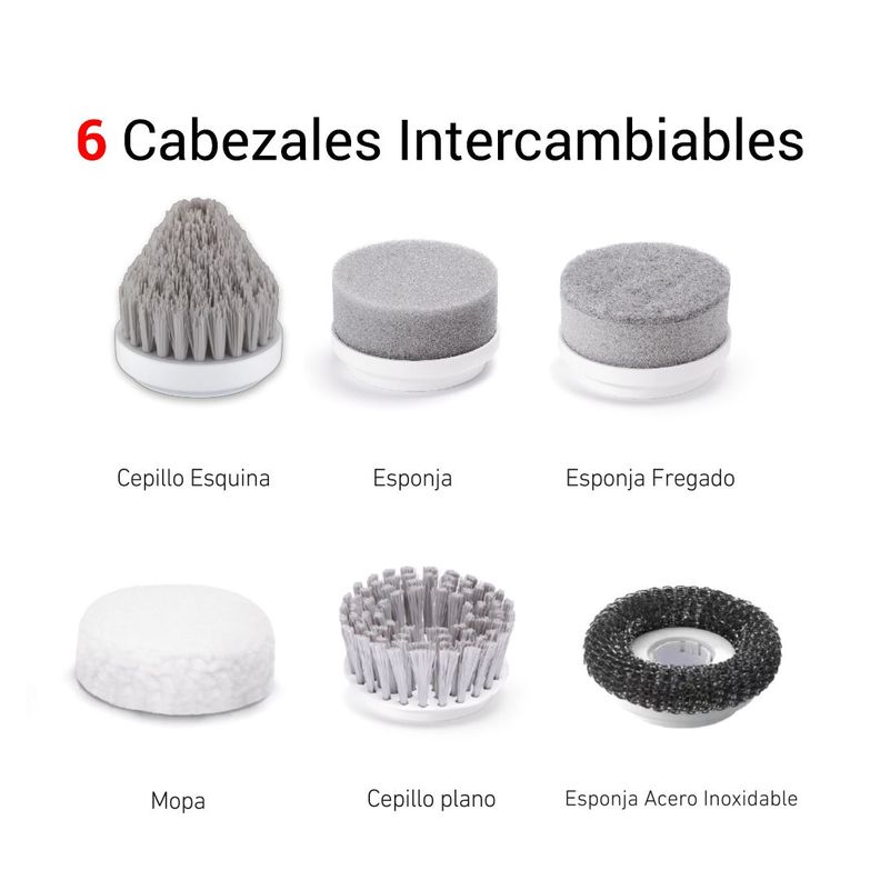 Escobilla Eléctrica Limpieza Multiuso B100-3