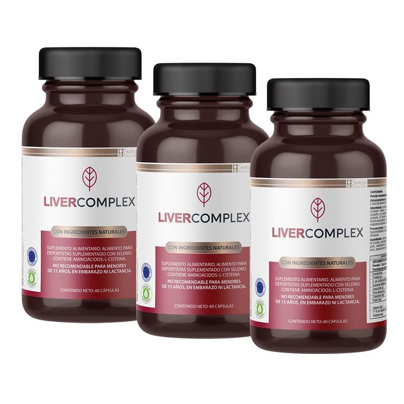 Liver Complex Depurador de Higado para 3 Meses Cafe