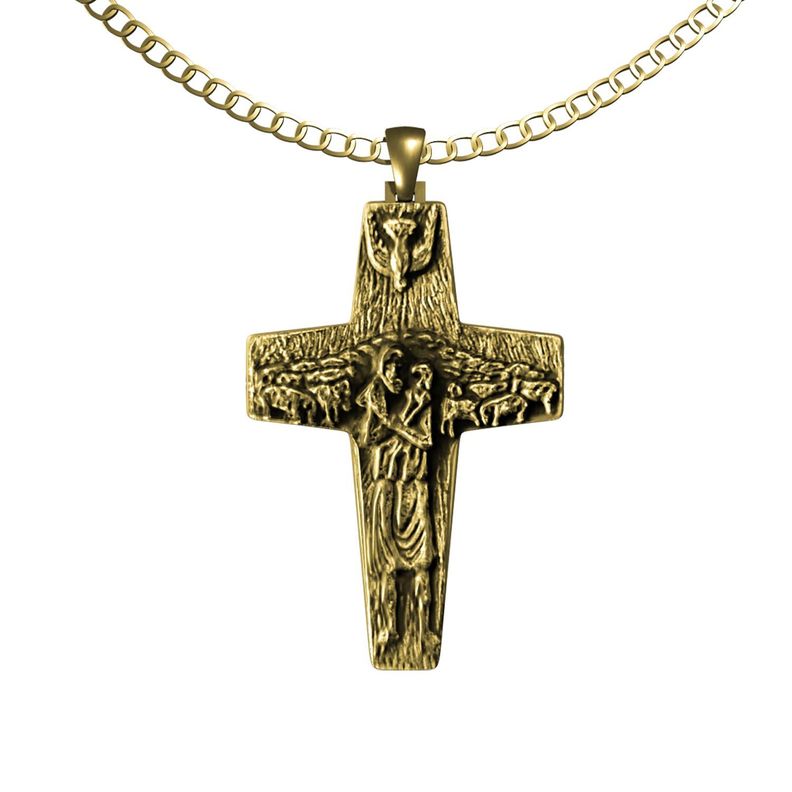 Cruz del Buen Pastor Oro-2