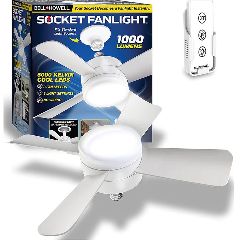 Socket Fan Ligth + 2do Socket Fan Ligth-3