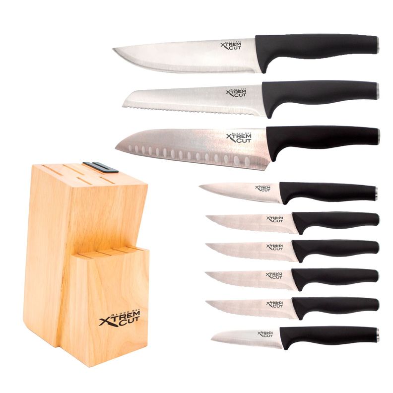 Xtrem Cut Block Set - 10 piezas c/ Afilador-1