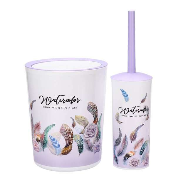 Set Juego De Baño 6 Piezas Accesorios Elegante-1