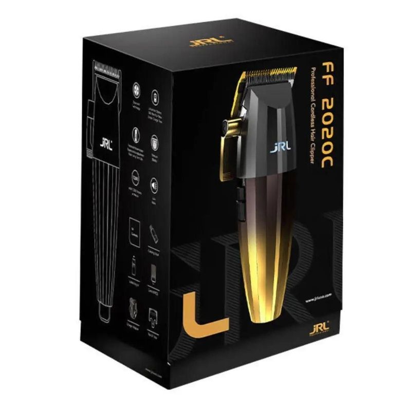CLIPPER JRL 2020C GOLD MAQUINA AFEITADORA INALAMBRICA PROFESSIONALS MAQUINA DE CORTE FRESH FADE-1