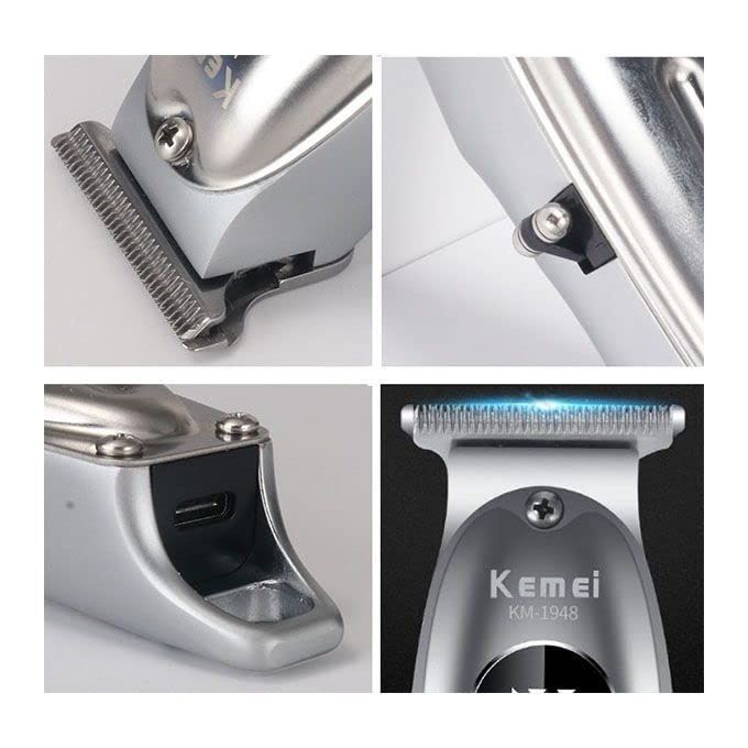 Maquina Trimmer Patillera Corta Pelo Kemei 1948-4