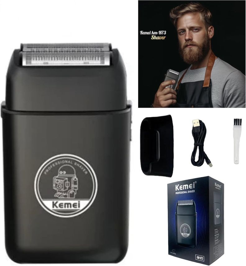Maquina Kemei H73 Afeitadora Shaver Rasuradora Inalambrica-3