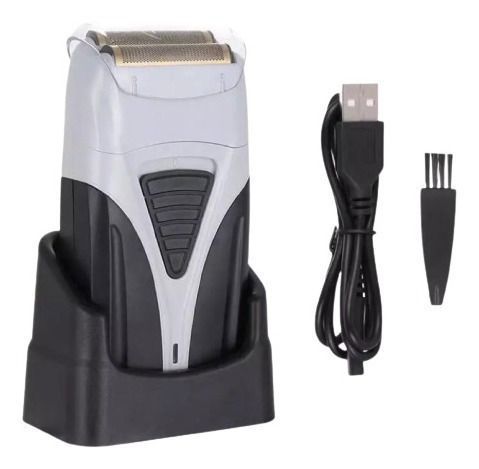 Shever Kemei 3383 Rasuradora Con Base 220V Portatil-0
