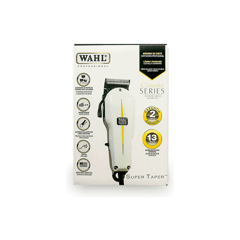 Maquina Afeitadora Whal Super Taper Barberia Profesional 220V-1