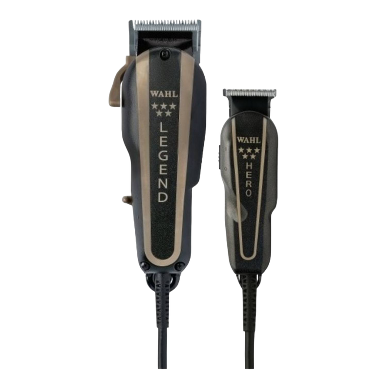 MAQUINA CLIPPER + TRIMMER WAHL 5 STAR BARBER COMBO 220V-2