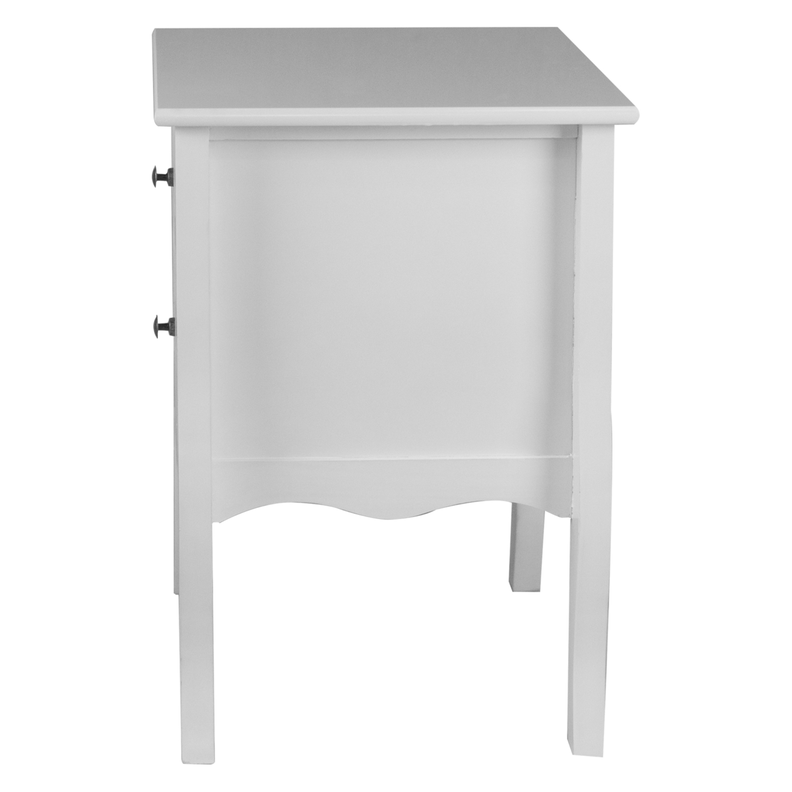 VELADOR DORMITORIO GENOVA 2 CAJONES BLANCO-1